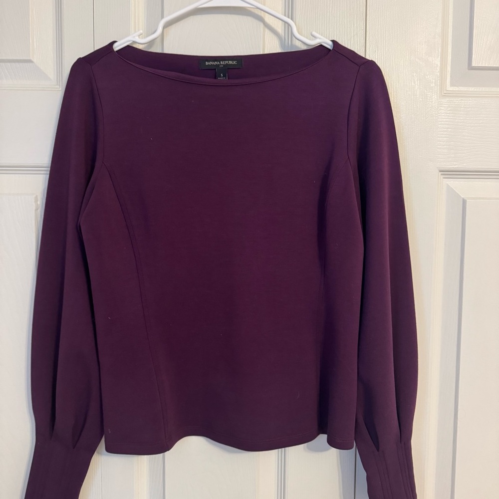 Banana Republic Women's Purple Top